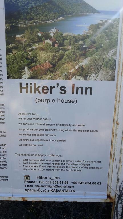 Hiker'S Inn-Purple House Kaleucagız Exteriör bild